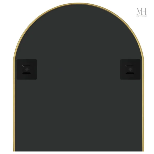 Miroir doré contemporain pour intérieur