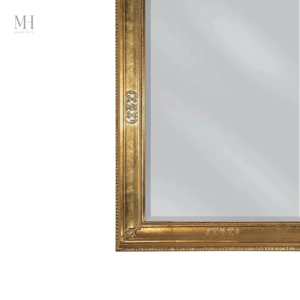 Miroir Rectangulaire Élégant en Bois