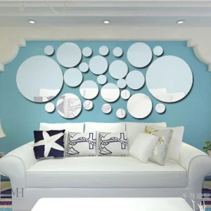 Miroirs Acryliques Ronds, Élégance pour Votre Intérieur