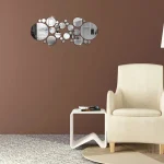 Éclat et Éléments Ronds, Miroirs Décoratifs Acryliques