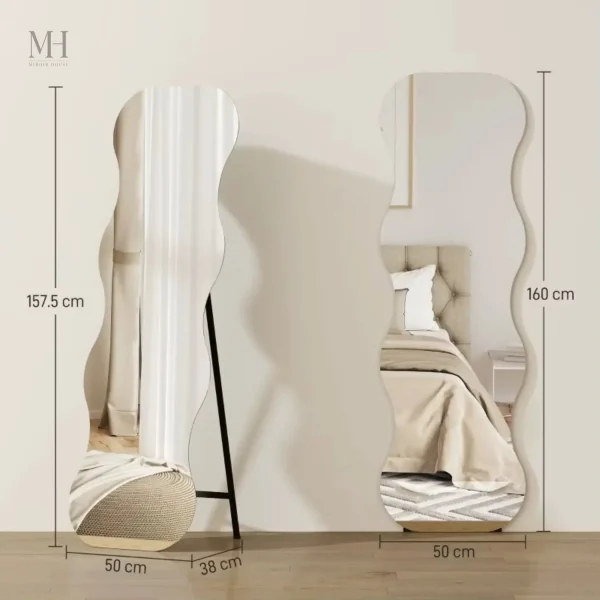 Miroir plein de lumière 160 x 50 cm