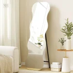 Miroir décoratif vague pour intérieur