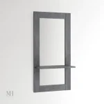 Miroir d'entrée au design intemporel avec étagère intégrée