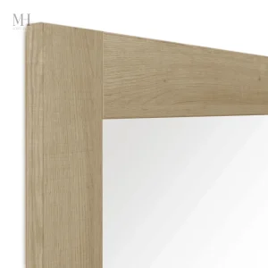 Miroir mural 126x66 cm avec rangement pratique