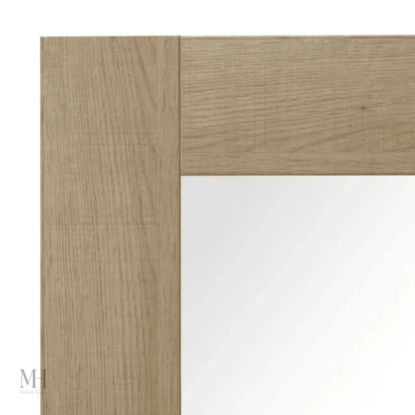 Étagère miroir en bois, design contemporain et chic