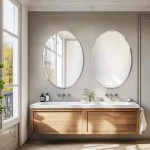 Miroir 60x80 cm - Élégance et luminosité