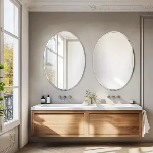 Miroir 60x80 cm - Élégance et luminosité