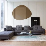 Miroir mural design en verre AGC Mirox