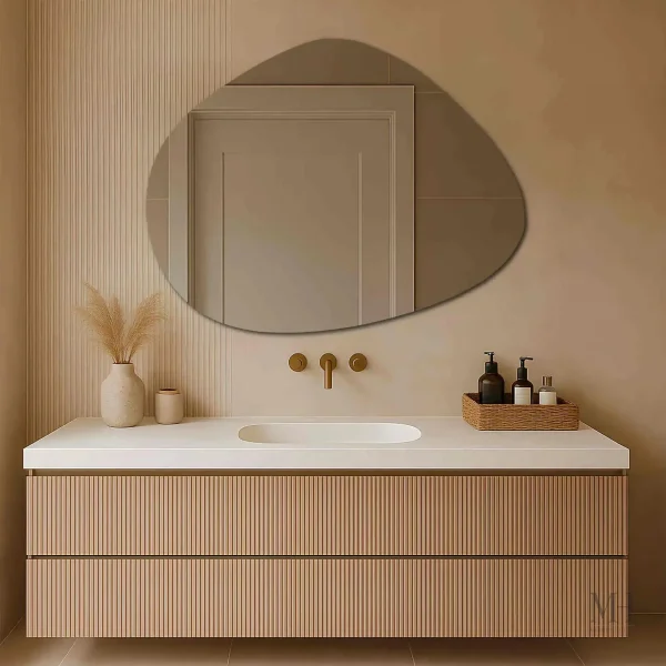 Miroir grand format de 150x115 cm