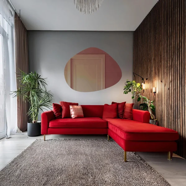 Miroir Galet pour un style moderne et élégant