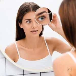 Miroir maquillage compact pour un make-up parfait