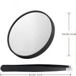 Miroir de maquillage portable pour retouches faciles