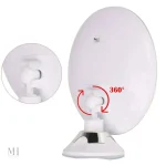 Miroir Lumineux à Ventouse pour Détails Précis