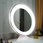Miroir Maquillage Pratique avec Ventouse et Lumières