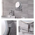 Miroir de maquillage double face pour précision