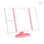 Miroir maquillage lumineux triptyque pour un look impeccable