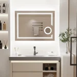 Design mural élégant pour salle de bain contemporaine