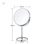 Miroir rechargeable pour un usage pratique et nomade