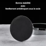 Miroir sur pied avec grossissement idéal pour se voir de près