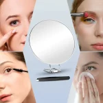 Miroir grossissant x20 avec ventouses et support rotatif