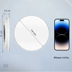 Miroir 360° grossissant idéal pour un make-up précis