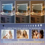 Miroir maquillage pour un make-up parfait