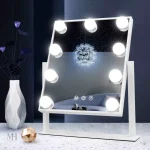 Miroir Hollywood avec éclairage LED élégant pour le maquillage