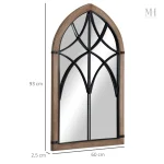 Miroir rectangulaire 93×60 cm, élégant et intemporel