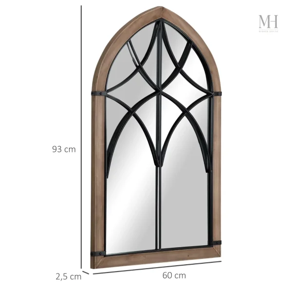 Miroir rectangulaire 93×60 cm, élégant et intemporel