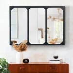 Miroir Rectangulaire au Design Industriel Élégant