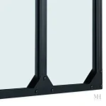 Miroir Design Moderne avec Finition Métallique