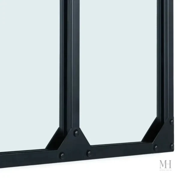 Miroir Design Moderne avec Finition Métallique