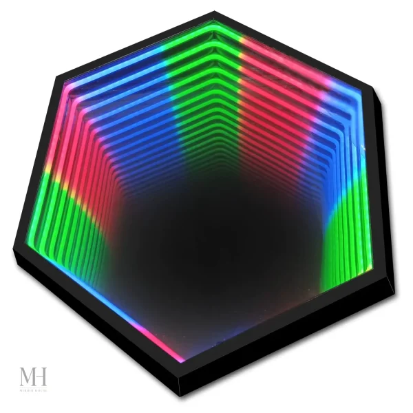 Miroir décoratif LED 90 cm, style contemporain et élégant