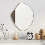 Miroir design aux formes organiques et élégantes