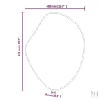 Miroir à la silhouette irrégulière pour un look moderne