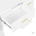 Tabouret intégré pour miroir LED dans un design chic