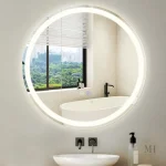 Miroir LED Rond Salle de Bain 70 cm