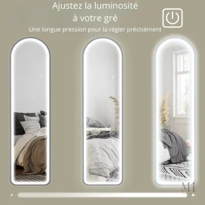 Miroir mural ou sur pied, design moderne