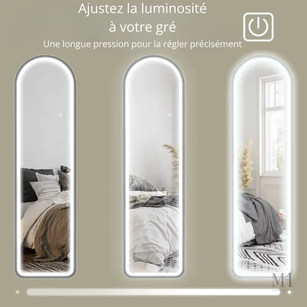 Miroir mural ou sur pied, design moderne