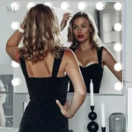 Miroir lumineux pour un maquillage impeccable