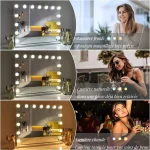 Miroir pour un make-up sophistiqué et réussi