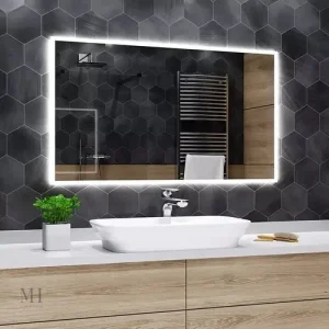 Miroir LED antibuée avec éclairage intégré