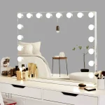 Miroir Maquillage Lumineux avec Éclairage LED