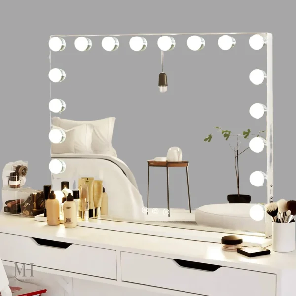 miroir-maquillage-lumineux-1 Miroir Maquillage Lumineux avec Éclairage LED