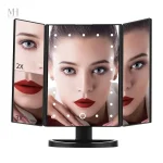Miroir de maquillage avec éclairage LED intégré