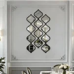 Accessoires de décoration : miroir moderne 60 cm