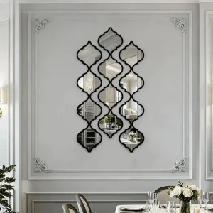 Accessoires de décoration : miroir moderne 60 cm