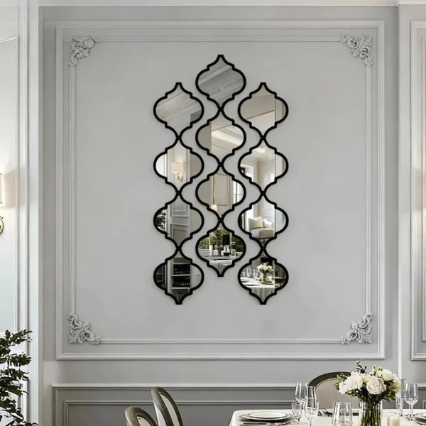 Accessoires de décoration : miroir moderne 60 cm