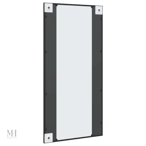 Miroir Noir Métallique au style atelier tendance