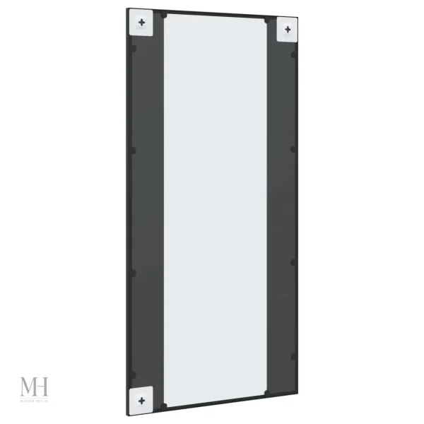 Miroir Noir Métallique au style atelier tendance